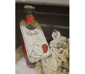 2€ ZUSATZTÜRCHEN 3. Dezember - Stickserie - 12 ITH Flaschenanhänger Vol. 3